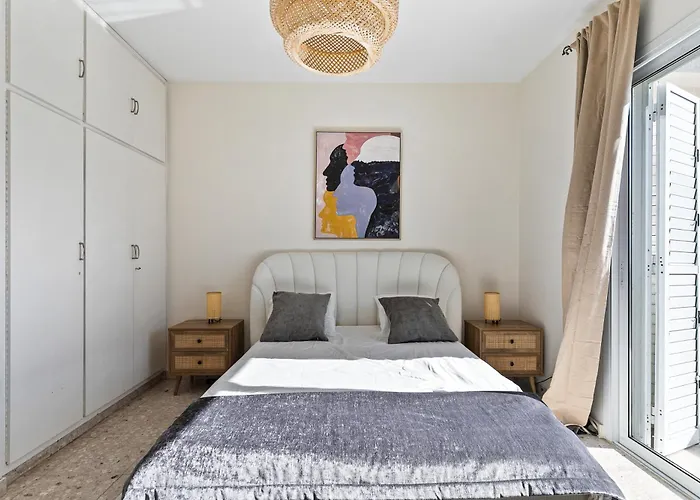 Sea View Boho House With A Panoramic Terrace, 900 M To Klorakas