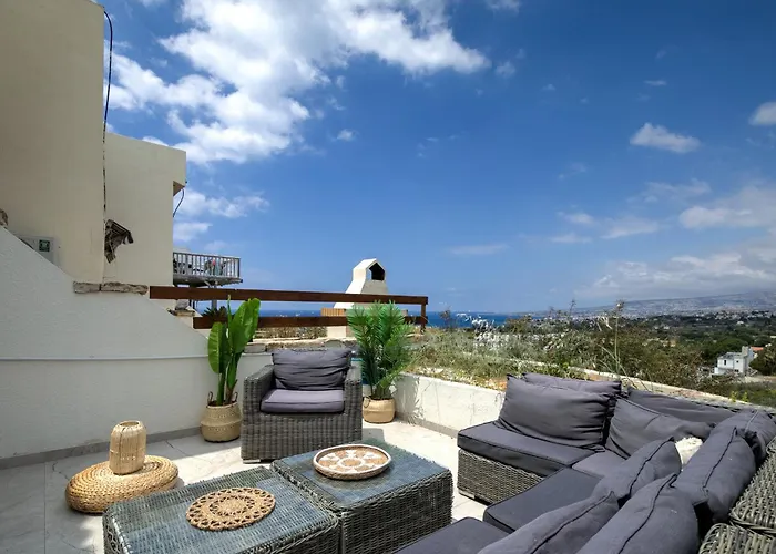 Sea View Boho House With A Panoramic Terrace, 900 M To *