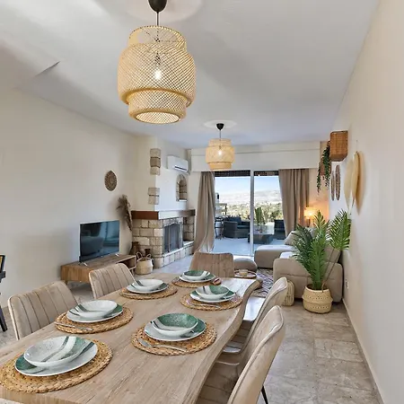 Sea View Boho House With A Panoramic Terrace, 900 M To