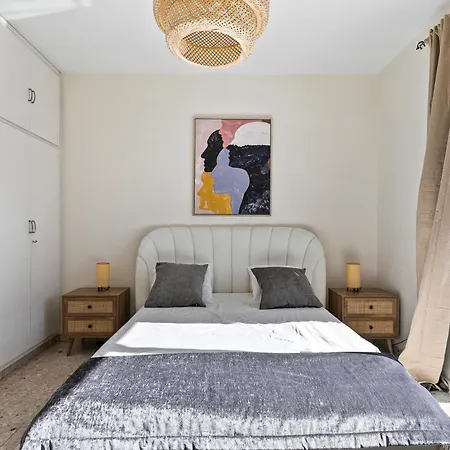 Sea View Boho House With A Panoramic Terrace, 900 M To Klorakas