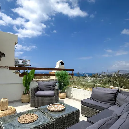 Sea View Boho House With A Panoramic Terrace, 900 M To *